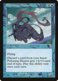 Pulsating Illusion - Odyssey (ODY) #96 - Uncommon Magic: The Gathering Trading Card