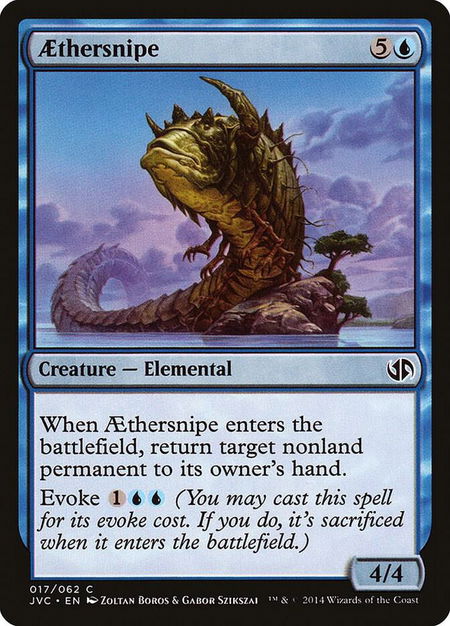 AEthersnipe - Duel Decks: Anthology Magic: The Gathering trading card