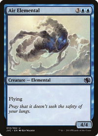 Air Elemental - Duel Decks: Anthology (DD3) #13 - Uncommon Magic: The Gathering Trading Card
