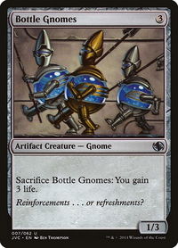 Bottle Gnomes - Duel Decks: Anthology (DD3) #7 - Uncommon Magic: The Gathering Trading Card
