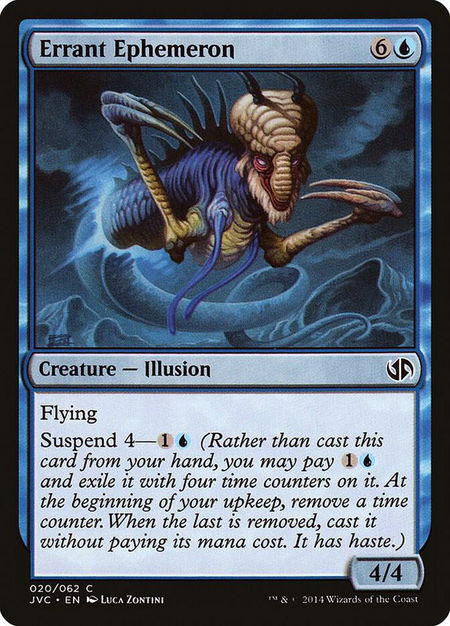 Errant Ephemeron - Duel Decks: Anthology Magic: The Gathering trading card