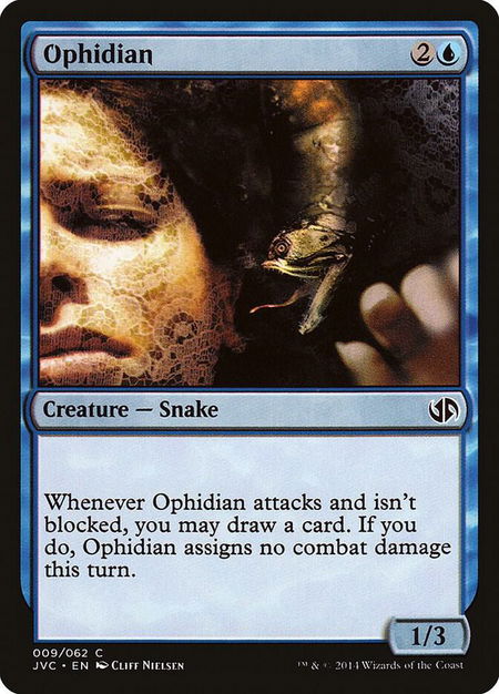 Ophidian trading card from Duel Decks: Anthology Ophidian - Duel Decks: Anthology Magic: The Gathering trading card