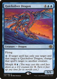 Quicksilver Dragon - Duel Decks: Anthology (DD3) #19 - Rare Magic: The Gathering Trading Card