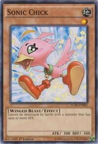 Sonic Chick - Legendary Collection 5D's (LC05) #LC5D-EN001 - Common / Short Print YuGiOh Trading Card