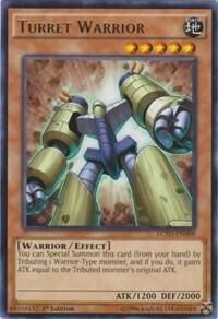 Turret Warrior - Legendary Collection 5D's (LC05) #LC5D-EN008 - Rare YuGiOh Trading Card