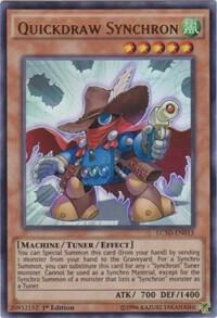 Quickdraw Synchron - Legendary Collection 5D's YuGiOh trading card