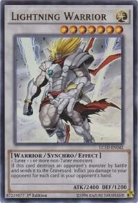Lightning Warrior - Legendary Collection 5D's YuGiOh trading card