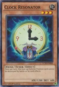 Clock Resonator trading card from Legendary Collection 5D's Clock Resonator - Legendary Collection 5D's YuGiOh trading card