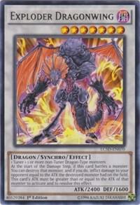 Exploder Dragonwing - Legendary Collection 5D's YuGiOh trading card