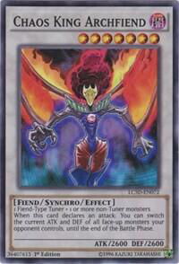 Chaos King Archfiend - Legendary Collection 5D's (LC05) #LC5D-EN072 - Super Rare YuGiOh Trading Card