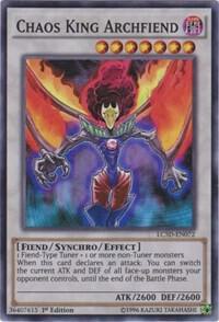 Chaos King Archfiend - Legendary Collection 5D's YuGiOh trading card