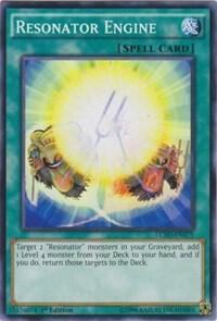 Resonator Engine - Legendary Collection 5D's YuGiOh trading card