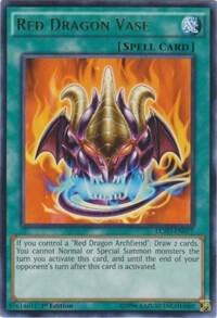 Red Dragon Vase - Legendary Collection 5D's YuGiOh trading card