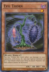 Evil Thorn - Legendary Collection 5D's YuGiOh trading card