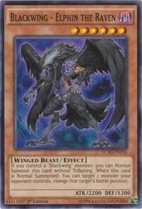 Blackwing - Elphin the Raven trading card from Legendary Collection 5D's Blackwing - Elphin the Raven - Legendary Collection 5D's YuGiOh trading card
