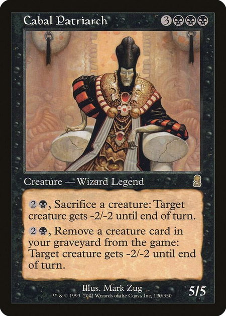 Cabal Patriarch - Odyssey Magic: The Gathering trading card