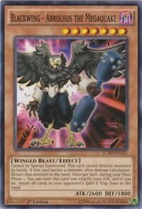 Blackwing - Abrolhos the Megaquake - Legendary Collection 5D's (LC05) #LC5D-EN125 - Common / Short Print YuGiOh Trading Card