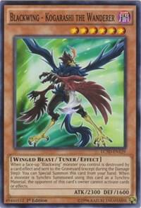 Blackwing - Kogarashi the Wanderer - Legendary Collection 5D's YuGiOh trading card