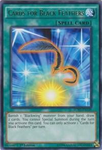 Cards for Black Feathers - Legendary Collection 5D's YuGiOh trading card