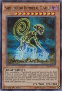 Earthbound Immortal Cusillu - Legendary Collection 5D's YuGiOh trading card