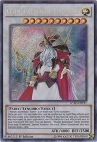 Odin, Father of the Aesir - Legendary Collection 5D's (LC05) #LC5D-EN191 - Secret Rare YuGiOh Trading Card