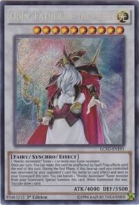 Odin, Father of the Aesir - Legendary Collection 5D's YuGiOh trading card