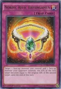 Nordic Relic Brisingamen - Legendary Collection 5D's YuGiOh trading card