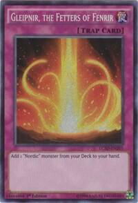 Gleipnir, the Fetters of Fenrir - Legendary Collection 5D's (LC05) #LC5D-EN203 - Secret Rare YuGiOh Trading Card