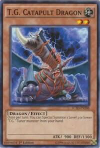 T.G. Catapult Dragon - Legendary Collection 5D's (LC05) #LC5D-EN208 - Common / Short Print YuGiOh Trading Card