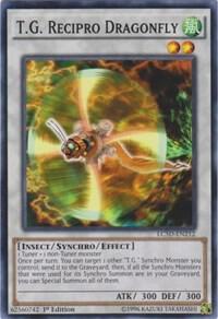 T.G. Recipro Dragonfly - Legendary Collection 5D's YuGiOh trading card