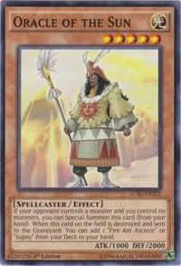 Oracle of the Sun - Legendary Collection 5D's YuGiOh trading card