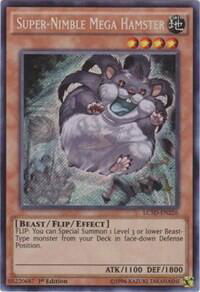 Super-Nimble Mega Hamster - Legendary Collection 5D's (LC05) #LC5D-EN226 - Secret Rare YuGiOh Trading Card