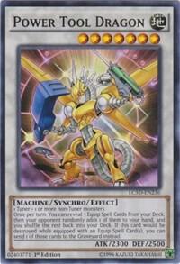 Power Tool Dragon trading card from Legendary Collection 5D's Power Tool Dragon - Legendary Collection 5D's YuGiOh trading card
