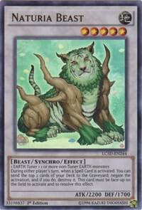 Naturia Beast - Legendary Collection 5D's YuGiOh trading card