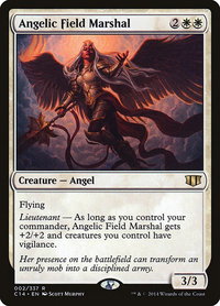 Angelic Field Marshal - Commander 2014 (C14) #2 - Rare Magic: The Gathering Trading Card