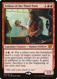 Feldon of the Third Path - Commander 2014 (C14) #35 - Mythic Magic: The Gathering Trading Card