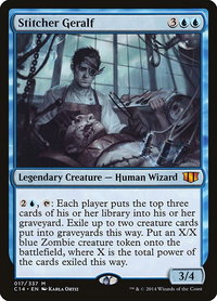 Stitcher Geralf - Commander 2014 (C14) #17 - Mythic Magic: The Gathering Trading Card