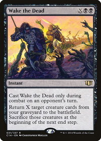 Wake the Dead - Commander 2014 (C14) #31 - Rare Magic: The Gathering Trading Card