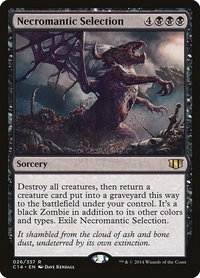Necromantic Selection - Commander 2014 (C14) #26 - Rare Magic: The Gathering Trading Card