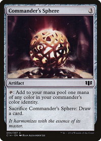 Commander's Sphere - Commander 2014 (C14) #54 - Common Magic: The Gathering Trading Card