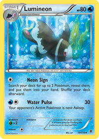 Lumineon - XY - Phantom Forces (PHF) #19/119 - Uncommon Pokémon Trading Card