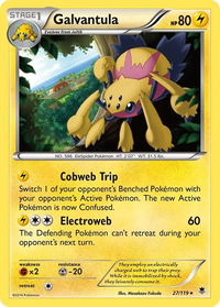 Galvantula - XY - Phantom Forces (PHF) #27/119 - Rare Pokémon Trading Card