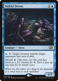 Dulcet Sirens - Commander 2014 (C14) #14 - Rare Magic: The Gathering Trading Card