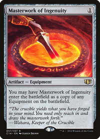Masterwork of Ingenuity - Commander 2014 (C14) #57 - Rare Magic: The Gathering Trading Card