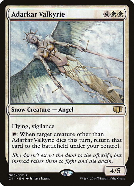 Adarkar Valkyrie - Commander 2014 Magic: The Gathering trading card
