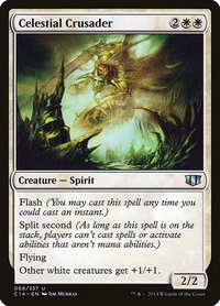 Celestial Crusader - Commander 2014 (C14) #68 - Uncommon Magic: The Gathering Trading Card