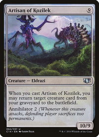 Artisan of Kozilek - Commander 2014 (C14) #62 - Uncommon Magic: The Gathering Trading Card