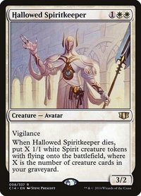 Hallowed Spiritkeeper - Commander 2014 (C14) #8 - Rare Magic: The Gathering Trading Card
