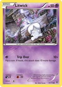 Litwick - XY - Phantom Forces (PHF) #41/119 - Common Pokémon Trading Card