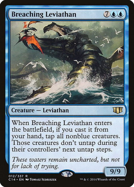 Breaching Leviathan - Commander 2014 Magic: The Gathering trading card